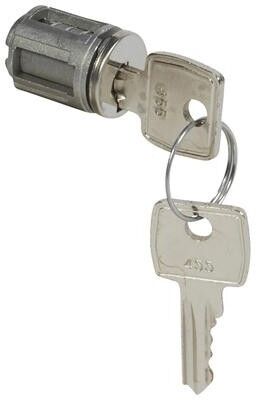 LEGRAND Barillet à clé type 455 - pour porte métal ou vitrée XL³ - 1 jeu de 2 clés LEGRAND Barillet à clé type 455 - pour porte métal ou vitrée XL³ - 1 jeu de 2 clés