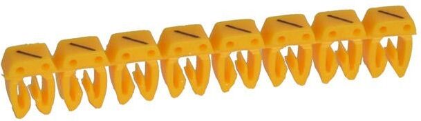 LEGRAND Repère CAB 3 pour filerie 0,15mm² à 0,5mm² - Barre de fraction - Emballage : 300 LEGRAND Repère CAB 3 pour filerie 0,15mm² à 0,5mm² - Barre de fraction - Emballage : 300