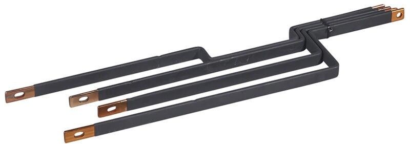 LEGRAND Barres cuivres rigides pour raccordement d'un DPX³250 horizontal sur un jeu de barres alu 800A VX³ en gaine à câbles LEGRAND Barres cuivres rigides pour raccordement d'un DPX³250 horizontal sur un jeu de barres alu 800A VX³ en gaine à câbles