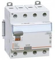 LEGRAND Interrupteur différentiel DX³-ID vis/vis - 4P 400V~ 80A typeA 300mA - 4 modules