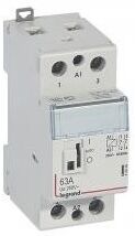 LEGRAND Contacteur de puissance CX³ bobine 230V~ - 2P 250V~ - 63A - contact 2O - 2 modules LEGRAND Contacteur de puissance CX³ bobine 230V~ - 2P 250V~ - 63A - contact 2O - 2 modules