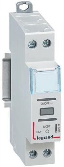 LEGRAND Télévariateur modulaire compatible lampes à économie d'énergie - 1 module LEGRAND Télévariateur modulaire compatible lampes à économie d'énergie - 1 module