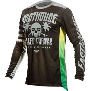 Maillot Fasthouse Grindhouse Swell noir gris