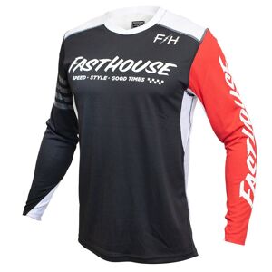 Maillot Fasthouse Raven noir rouge
