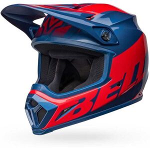 Casque cross Bell MX-9 Mips Disrupt true blue red