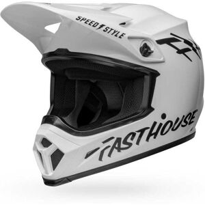 Casque cross Bell MX-9 Mips FASTHOUSE blanc noir