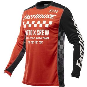 Maillot Fasthouse Grindhouse Alpha rouge noir