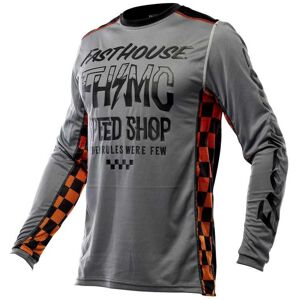 Maillot Fasthouse Grindhouse Brute gris noir