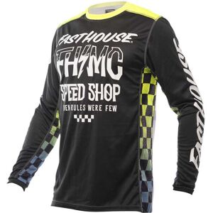 Maillot Fasthouse Grindhouse Brute black high viz