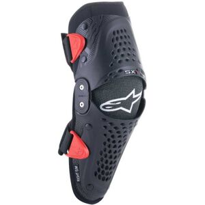 Genouilleres Alpinestars Enfant SX 1 noir rouge 2023