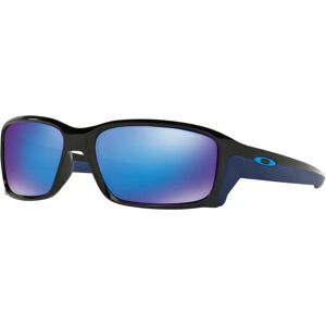 Oakley Straightlink polished noir lentilles bleu iridium