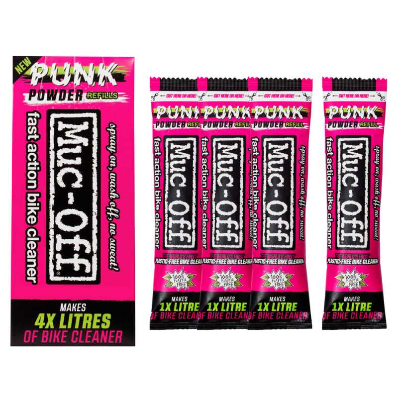 Nettoyant vélo Muc-off Punk Powder Bike Cleaner (4 sachets)