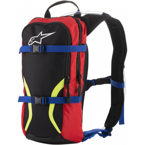 Sac a dos Alpinestars Iguana Hydration noir bleu rouge jaune fluo