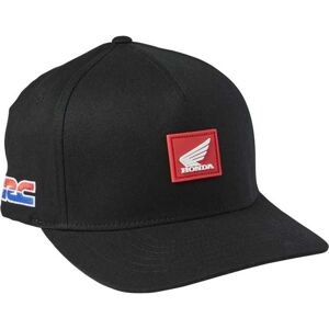 FOX Racing Casquette Fox Honda Wing Flexfit noir