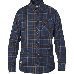 FOX Racing Chemise Fox homme Gamut Stretch Flannel navy gold