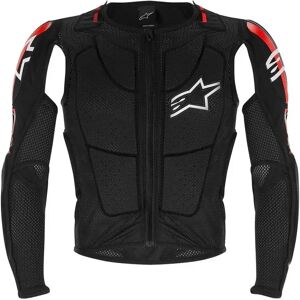 Gilet de protection Alpinestars Bionic Plus noir rouge blanc