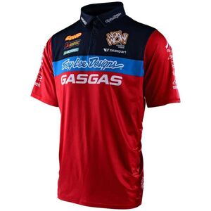 TROY LEE DESIGNS Polo Troy lee designs GasGas Team rouge 2022