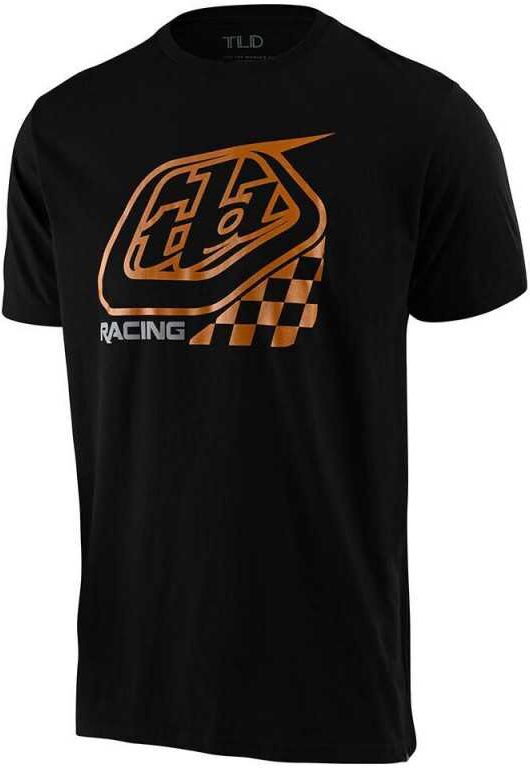 Tee-shirt Troy lee designs Precision 2.0 Checkers noir