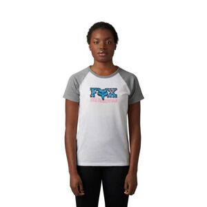 FOX Racing Tee-shirt Fox femme BARB WIRE Raglan blanc