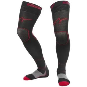 Chaussettes longues Cross Alpinestars noir rouge