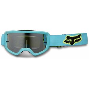 FOX Racing Masque Fox Enfant Main II Stray Teal écran clair 2023