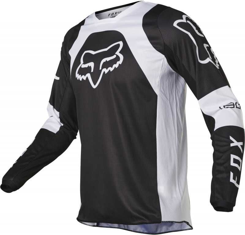 FOX Racing Maillot Fox 180 LUX noir blanc