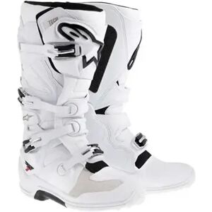 Bottes cross Alpinestars Tech 7 blanc