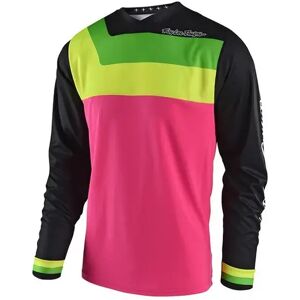 Maillot Troy lee designs GP Prisma rose fluo