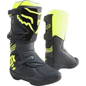 FOX Racing Bottes cross Fox Comp noir jaune