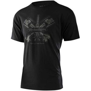 Tee-shirt Troy lee designs PISTON BONE noir