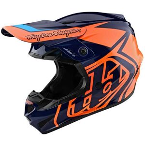 Casque cross Troy Lee Designs GP Overload navy orange