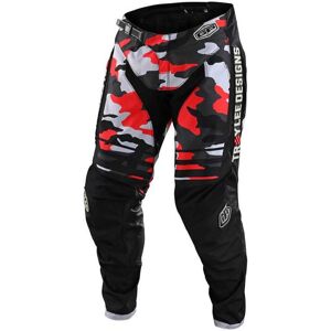 Pantalon Troy lee designs GP Formula Camo noir rouge