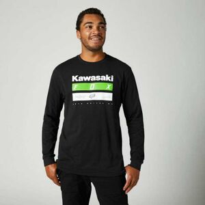 FOX Racing Tee-shirt Fox KAWASAKI Stripes manches longues noir