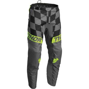 Pantalon cross Thor Sector Birdrock gris acid 2022