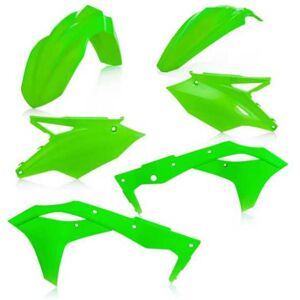 Kit plastiques ACERBIS KAWASAKI KX-F250 2017 vert fluo