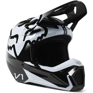 FOX Racing Casque cross Fox V1 LEED MIPS noir blanc 2023