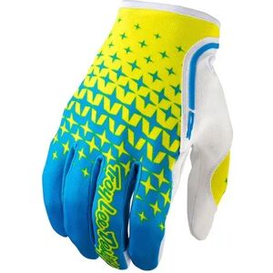 TROY LEE DESIGNS Gants Troy lee designs XC Starburst bleu jaune