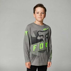 FOX Racing Tee-shirt Fox Enfant manches longues RIET gris