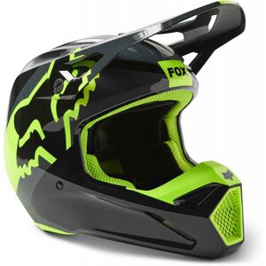 FOX Racing Casque cross Enfant Fox V1 XPOZR noir gris 2023