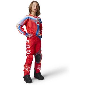 FOX Racing Tenue Fox Enfant 180 TOXSYK rouge fluo 2023