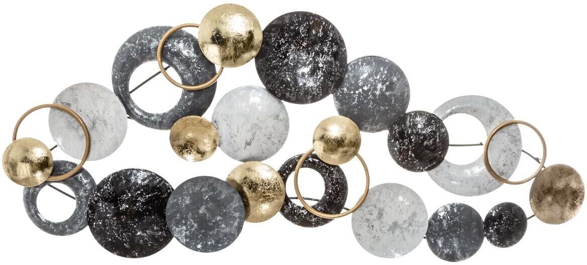 Atmosphera Déco murale bleue en métal 93x43 cm Atmosphera Déco murale bleue en métal 93x43 cm