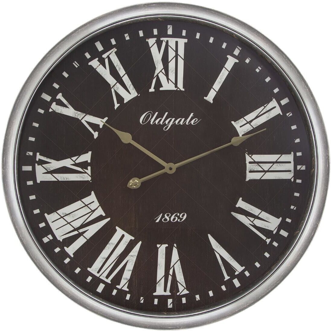 Atmosphera Horloge moulure noire D76 cm Atmosphera Horloge moulure noire D76 cm