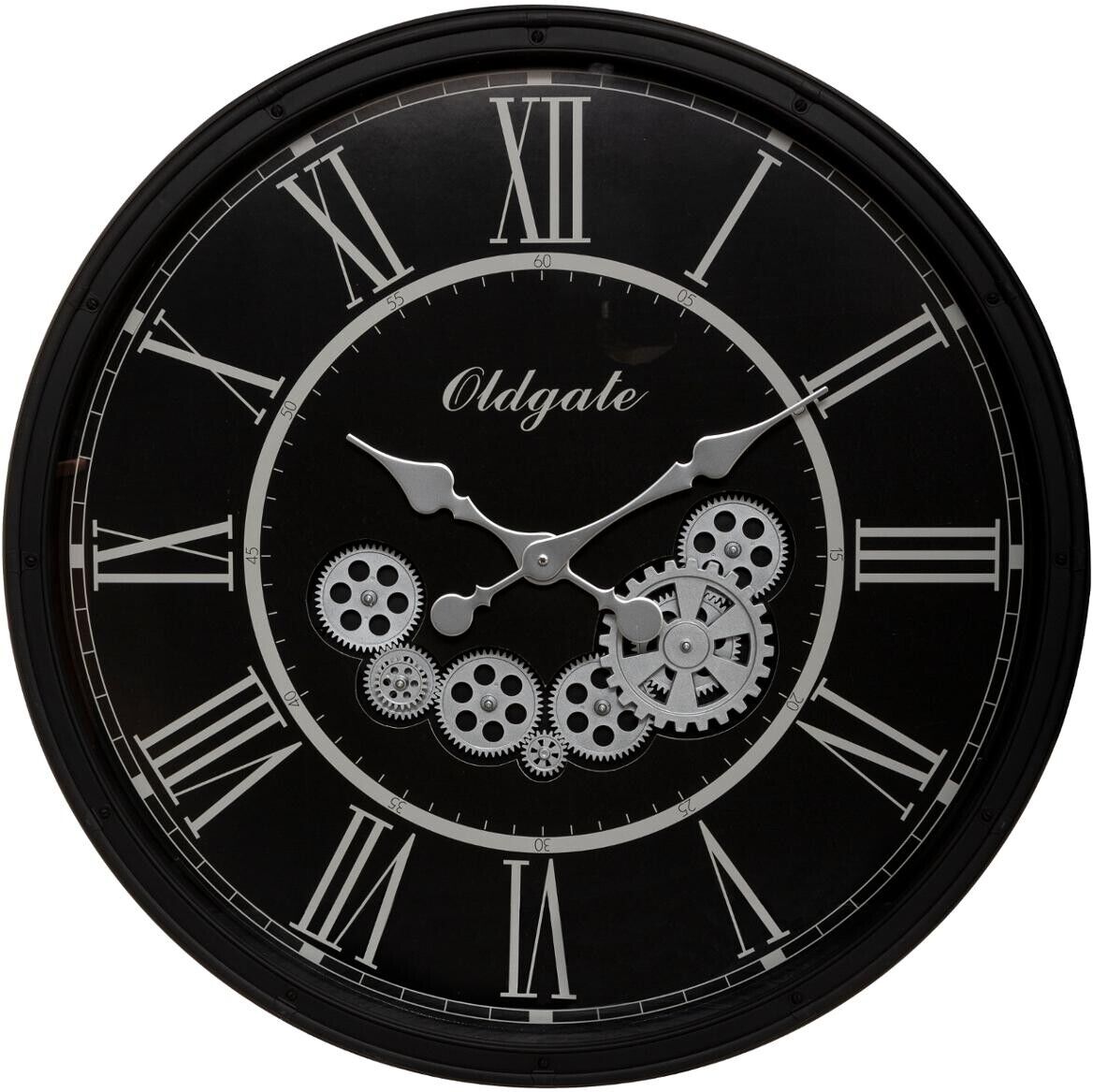 Atmosphera Horloge "Loann" noire D76 cm Atmosphera Horloge "Loann" noire D76 cm