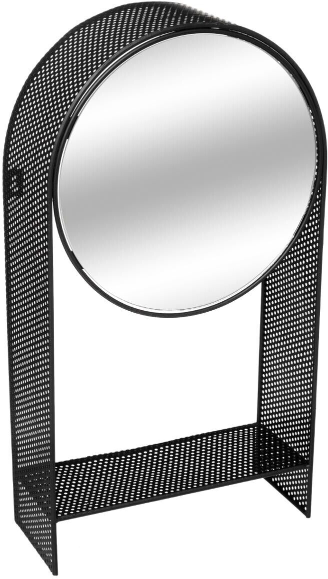 Atmosphera Miroir étagère "Mona", métal 55x30 cm Atmosphera Miroir étagère "Mona", métal 55x30 cm