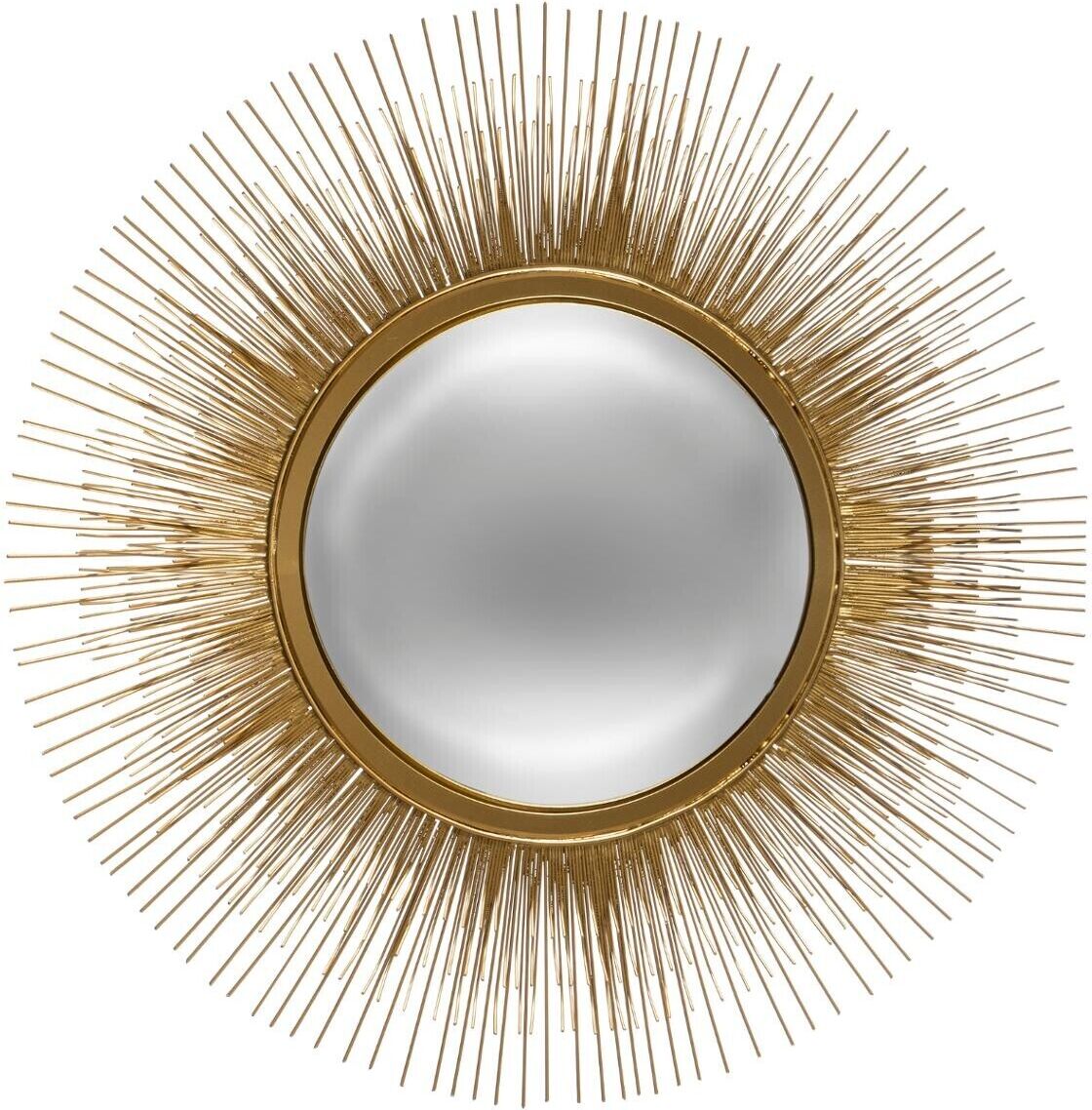 Atmosphera Miroir "Soleil", métal doré D58 cm Atmosphera Miroir "Soleil", métal doré D58 cm