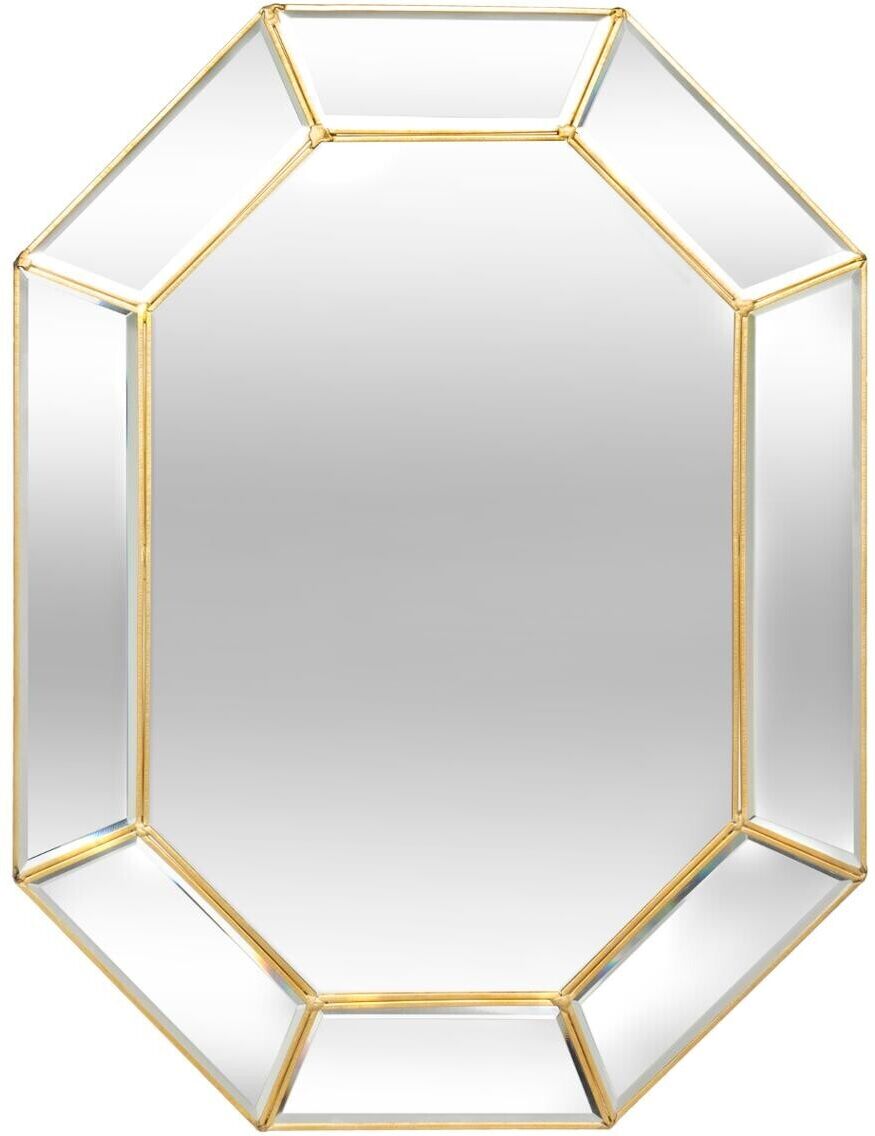 Atmosphera Miroir "Gypsy", métal doré 45x34 cm Atmosphera Miroir "Gypsy", métal doré 45x34 cm