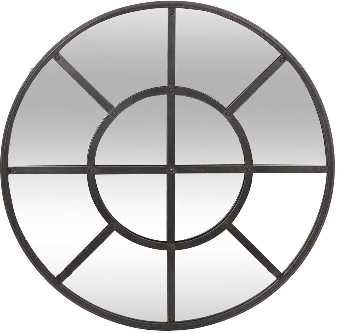 Atmosphera Miroir rond en métal D92 cm Atmosphera Miroir rond en métal D92 cm