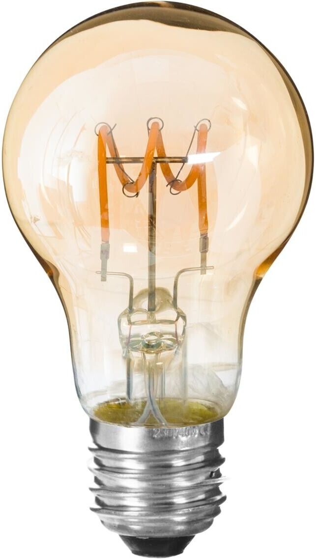 Atmosphera Ampoule LED "Standard" ambrée, filament torsadé E27 Atmosphera Ampoule LED "Standard" ambrée, filament torsadé E27