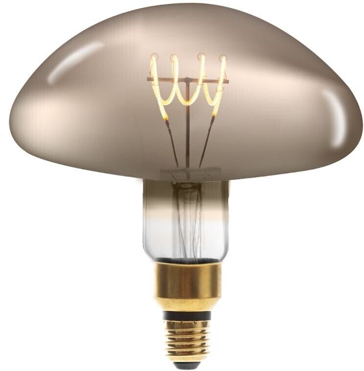 Atmosphera Ampoule LED "Champignon" fumée, filament torsadé E27 Atmosphera Ampoule LED "Champignon" fumée, filament torsadé E27