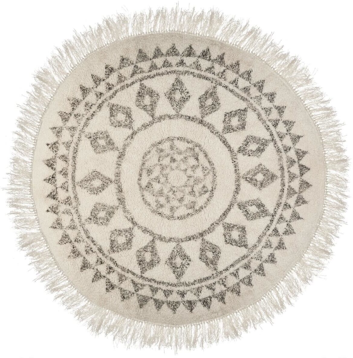 Atmosphera Tapis "Etnik" en coton D120 cm Atmosphera Tapis "Etnik" en coton D120 cm